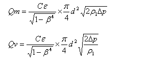 一体式长径喷嘴流量计算公式